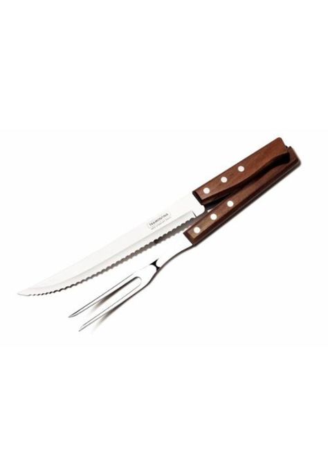 Set Cuchillo Sierra Y Tenedor Trinchante. Tramontina-0