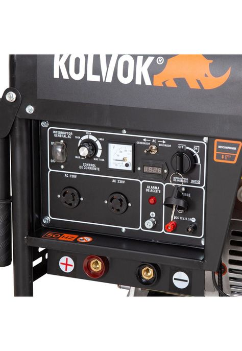MOTOSOLDADOR ABIERTO DIESEL 160A KOLVOK-2