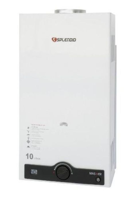 Calefon 10 Lts Ionizado Master Natural Blanco Splendid-0