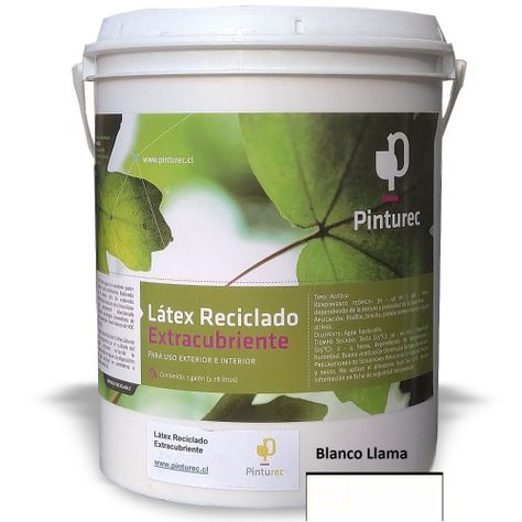 LÁTEX RECICLADO PINTUREC EXTRACUBRIENTE BLANCO ANDINO 1G-0
