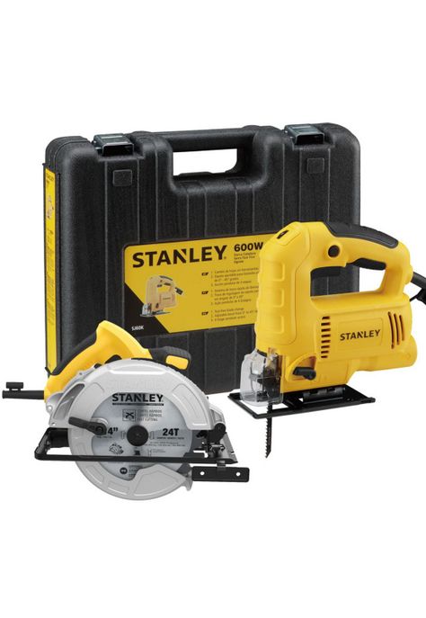 Sierra Circular 1600W + Sierra Caladora 600W Stanley-0
