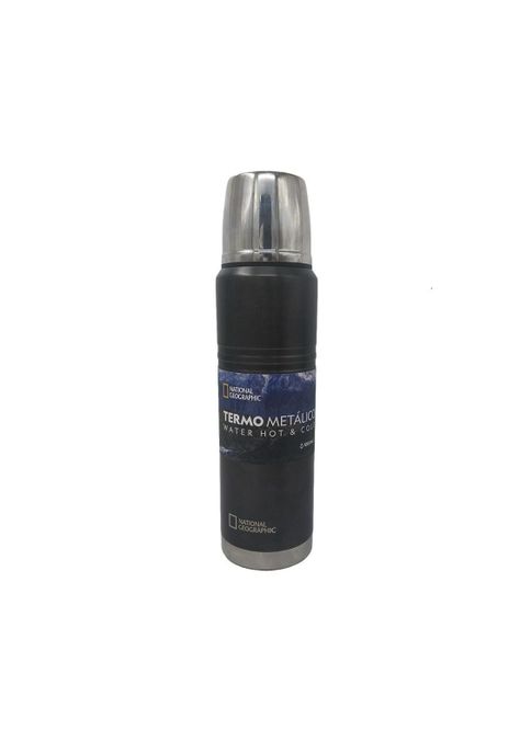 Termo Metalico 1000Ml Color Negro - THNG14 - National Geographic-0