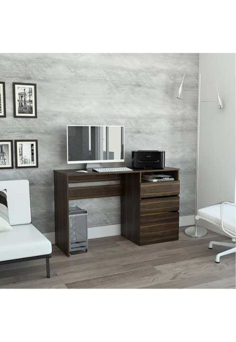 Escritorio Office Habano 75x121x42cm - Tuhome-1