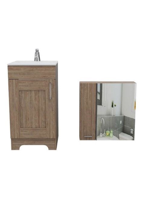 Botiquin + Mueble Baño Barcelona c1 barm - Tuhome-0