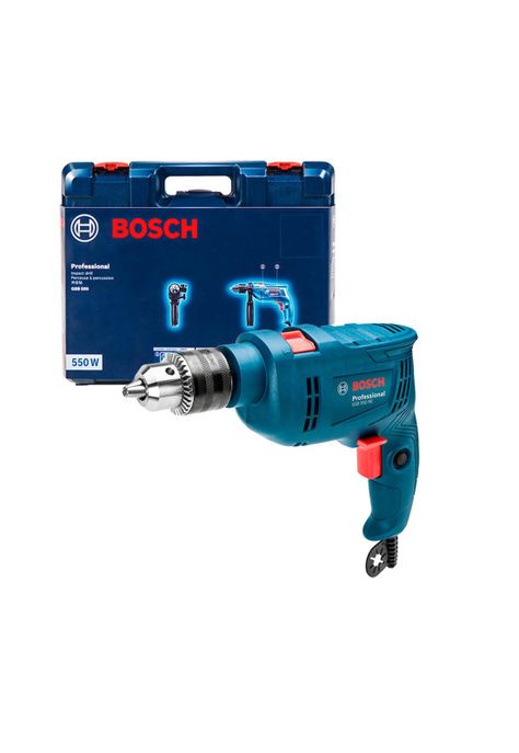 Taladro Percutor GSB 550 RE 550W 220V + Maletín - Bosch-1