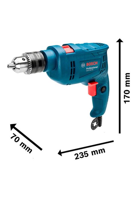 Taladro Percutor GSB 550 RE 550W 220V + Maletín - Bosch-2