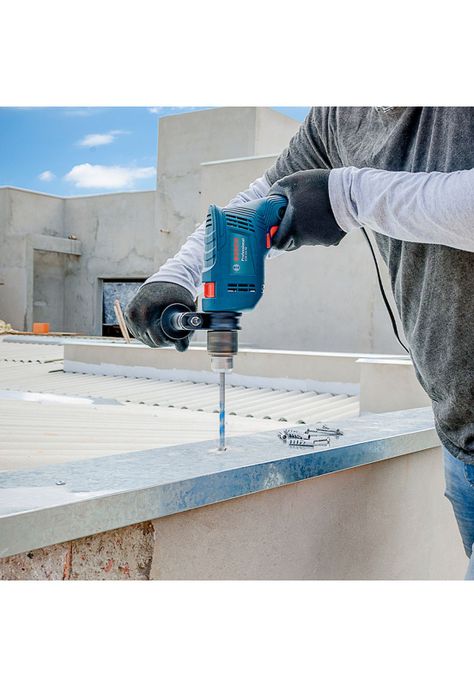 Taladro Percutor GSB 550 RE 550W 220V + Maletín - Bosch-4