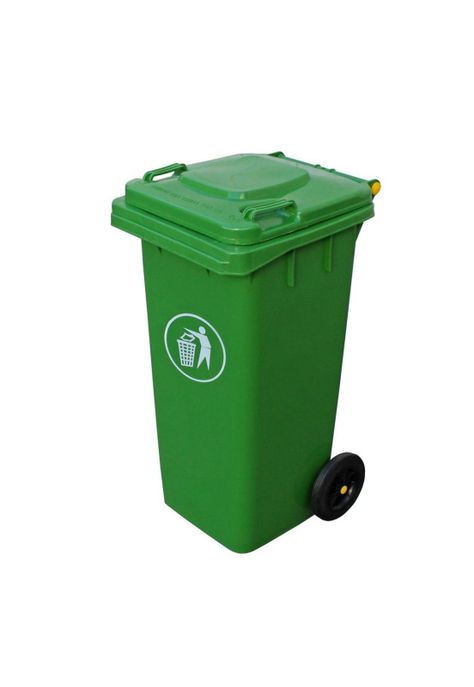 Contenedor Basura 240 LTS Verde-0