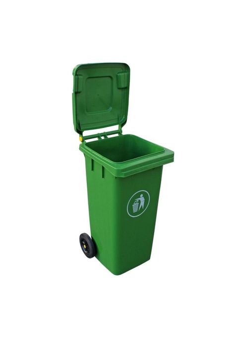 Contenedor Basura 240 LTS Verde-1
