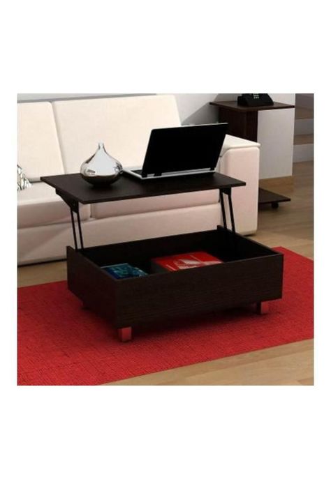Mesa Centro 30x80x54 Cm Gambia Wengue. Tuhome-3