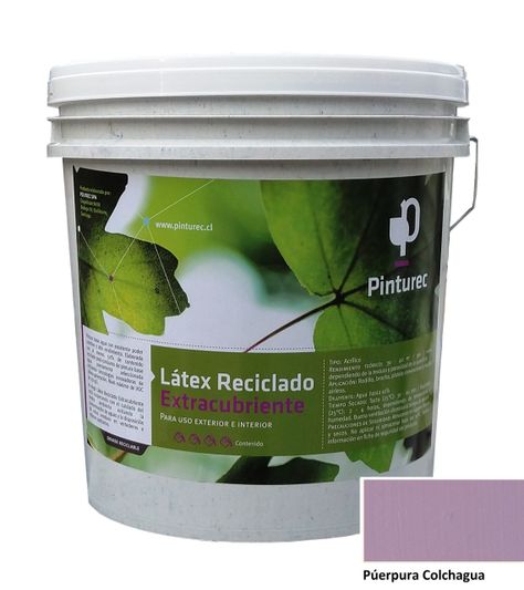LÁTEX RECICLADO PINTUREC EXTRACUBRIENTE PÚRPURA COLCHAGUA 4G-0