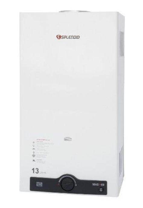 Calefon 13 Lts Ionizado Master Licuado Blanco Splendid-0