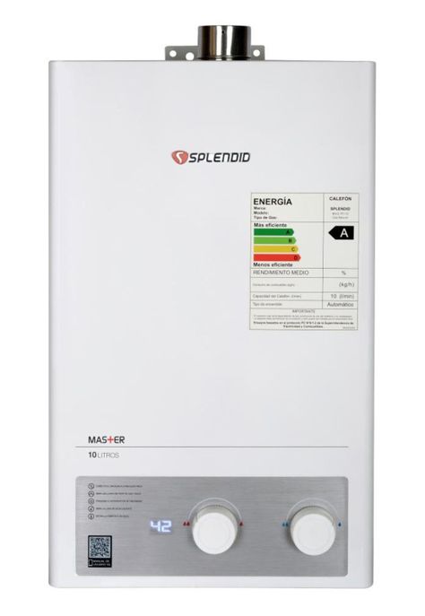Calefon 10 Lts Tiro Forzado C.Abierta Licuado (SIN KIT) Splendid-0