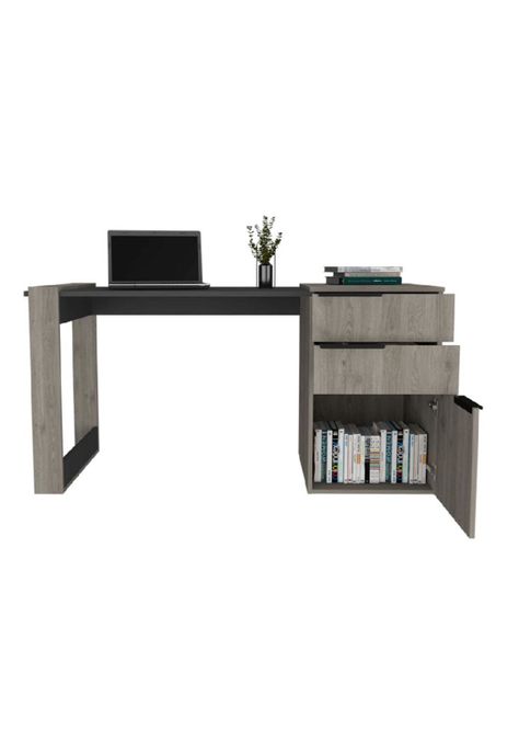 ESCRITORIO OFFICE 13 CENIZA / PLOMO - TUHOME-2