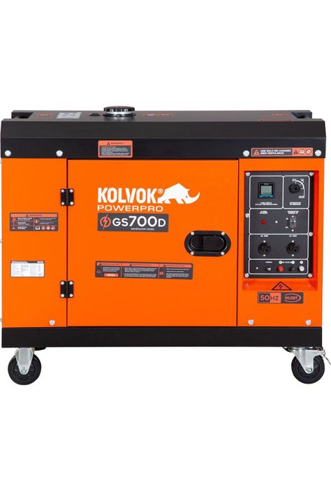 GENERADOR MONOFASICO GS700D 5,5 KVA DIESEL KOLVOK-0