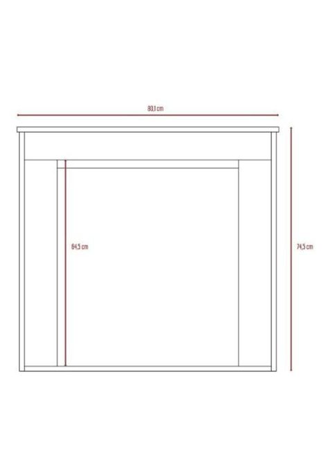 Escritorio Office Wengue 75x80x47cm.tuhome.-3