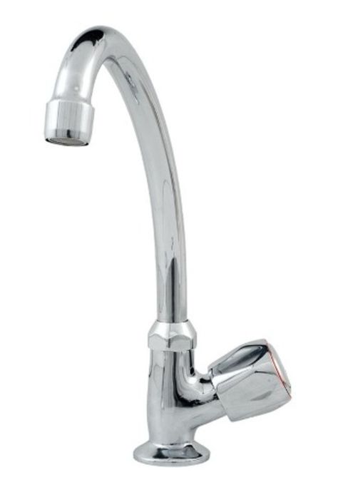 Llave Lavamanos 1/2 Cuello Cisne L506-grilef-0