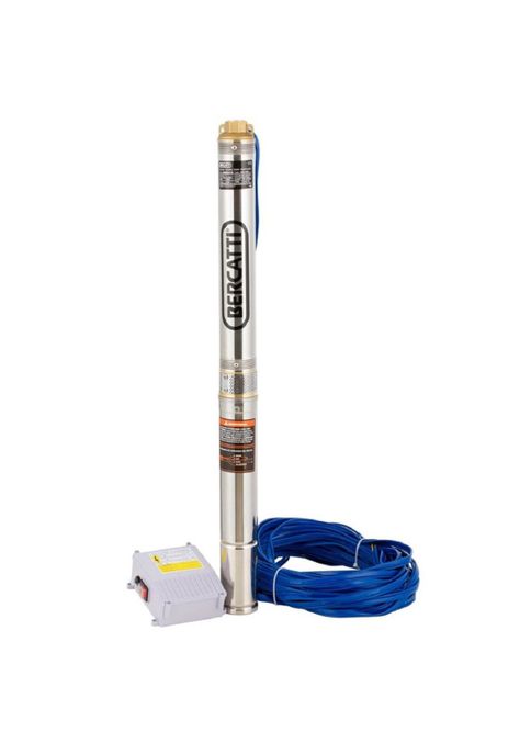 Bomba Sumergible 0,5Hp Pozo 3" 3Bdm2.5/10 Bercatti-0