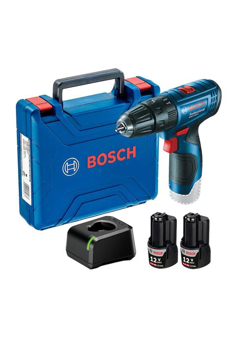 Taladro Atornillador Inalámbrico Percutor 12V GSB 120-LI con 2 Baterías y Maletín - Bosch-1