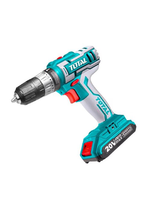 Taladro Percutor 20v 10mm 1500 Rpm C/Led + 2 Bat + Maleta-1