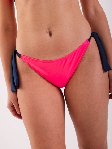 Daikiri Bikini Mujer Chicle Liso Triángulo Vuelos Protección UV 50+-4