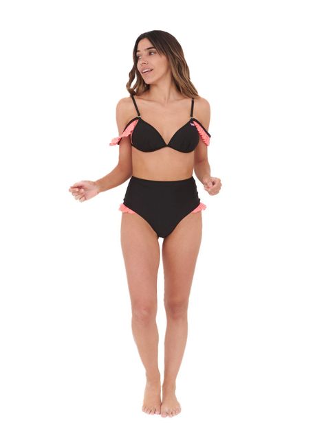 Daikiri Top de Bikini Waikiki Negro 2 en 1 Protección UV 50+-7