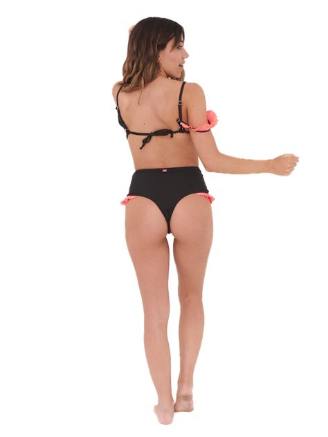 Daikiri Top de Bikini Waikiki Negro 2 en 1 Protección UV 50+-8
