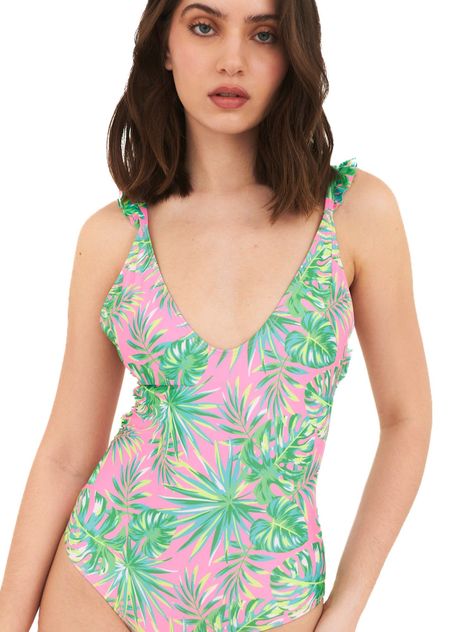 Daikiri Traje de Baño Entero Tulum Rosepalm-0