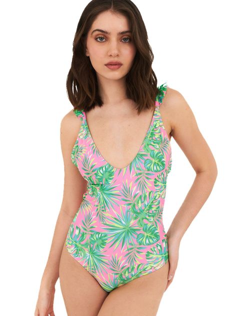 Daikiri Traje de Baño Entero Tulum Rosepalm-2