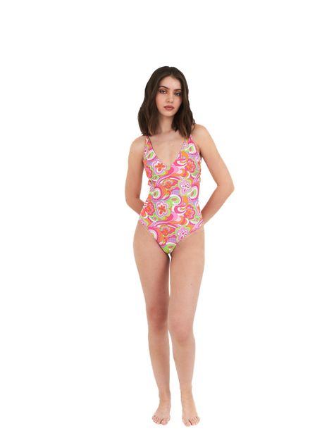 Daikiri Traje de Baño Entero Maldivas Rosidélico-6