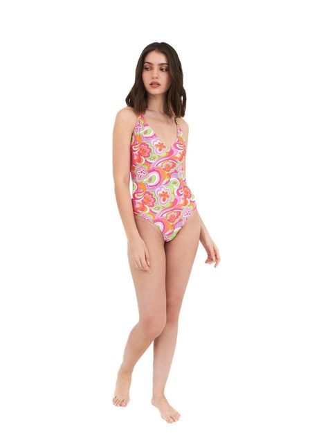 Daikiri Traje de Baño Entero Maldivas Rosidélico-7