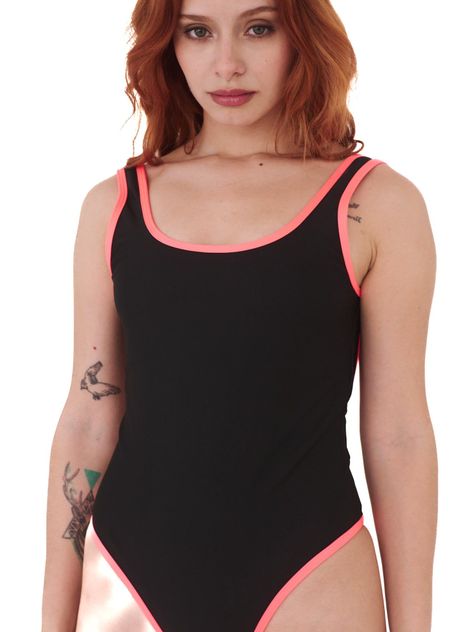 Daikiri Traje de Baño Entero Malibú Negro Sport UV 50+-0