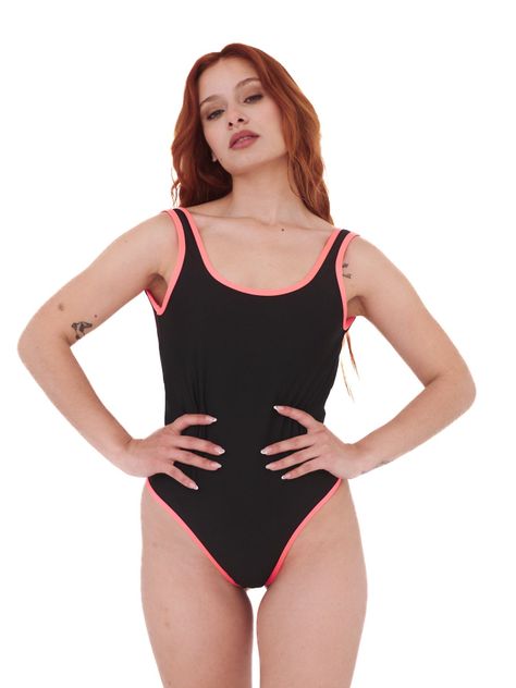 Daikiri Traje de Baño Entero Malibú Negro Sport UV 50+-2