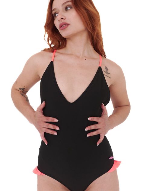Daikiri Traje de Baño Entero Bondi Negro Protección UV 50+-0