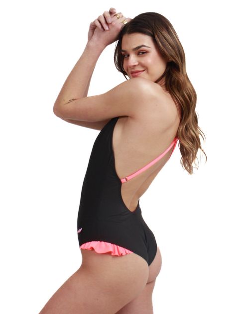 Daikiri Traje de Baño Entero Bondi Negro Protección UV 50+-7