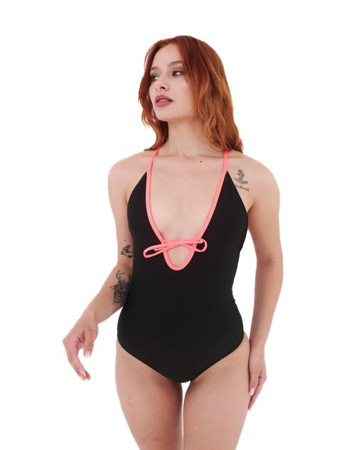 Daikiri Traje de Baño Entero Fiji Negro-3