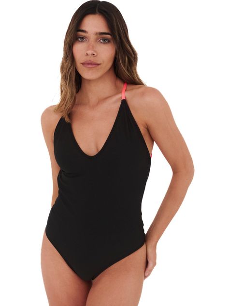 Daikiri Traje de Baño Entero Maldivas Negro-2