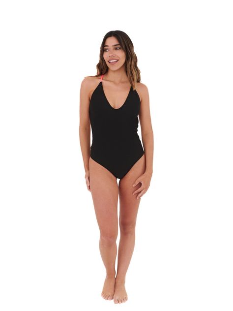 Daikiri Traje de Baño Entero Maldivas Negro-5