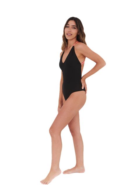 Daikiri Traje de Baño Entero Maldivas Negro-6
