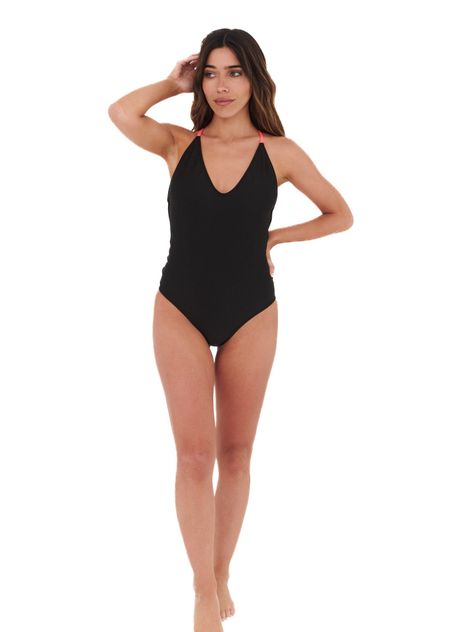 Daikiri Traje de Baño Entero Maldivas Negro-7