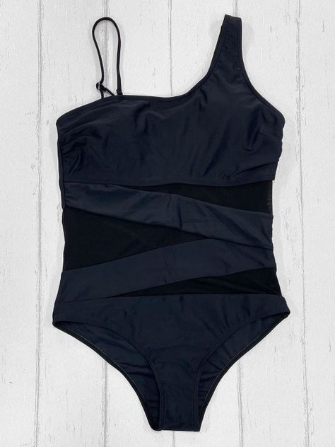Daikiri Traje De Baño Daikiri Control Abdomen Transparencias Negro-3