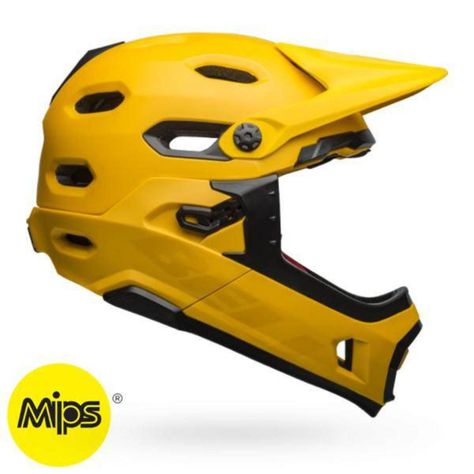 Casco Ciclismo Bell Super Dh Mips Amarillo/Negro-0