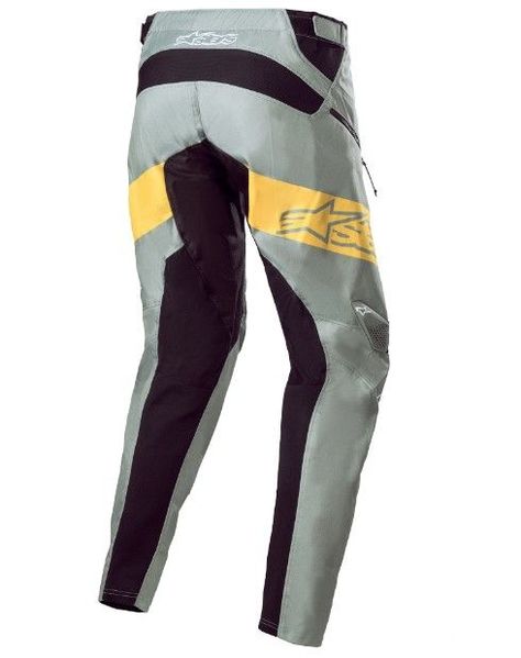 Pantalon Ciclismo Astars Racer Gris/Amarillo-1