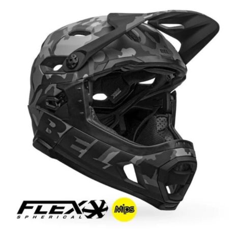 Casco Ciclismo Bell Super Dh Mips M/G Snd/Blk-1
