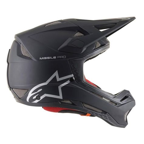 Casco Ciclismo Astars Missile Pro Negro/Matte-0