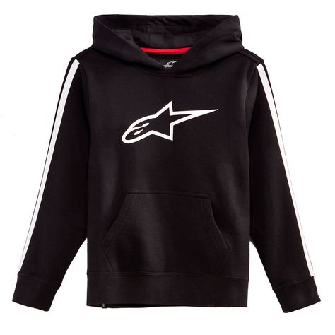 Poleron Alpinestars Niño Racey Hoodie Negro-0