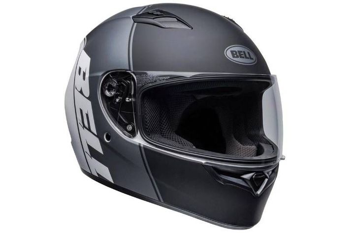 Casco Moto Calle Bell Qualifier Asc Negro/Gris-0