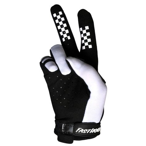 Guantes Moto Mx Fasthouse Speed 805 Blanco-1