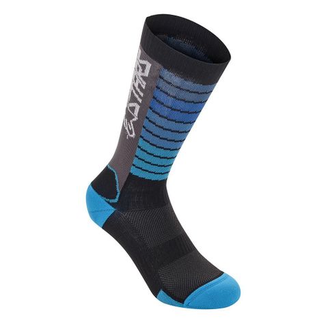 Calcetines Ciclismo Astars Drop Negro/Amarillo-0