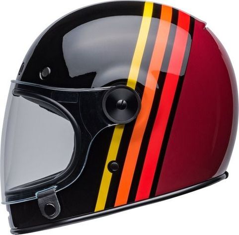 Casco Moto Calle Bell Bullitt Reverb Negro/Rojo-1